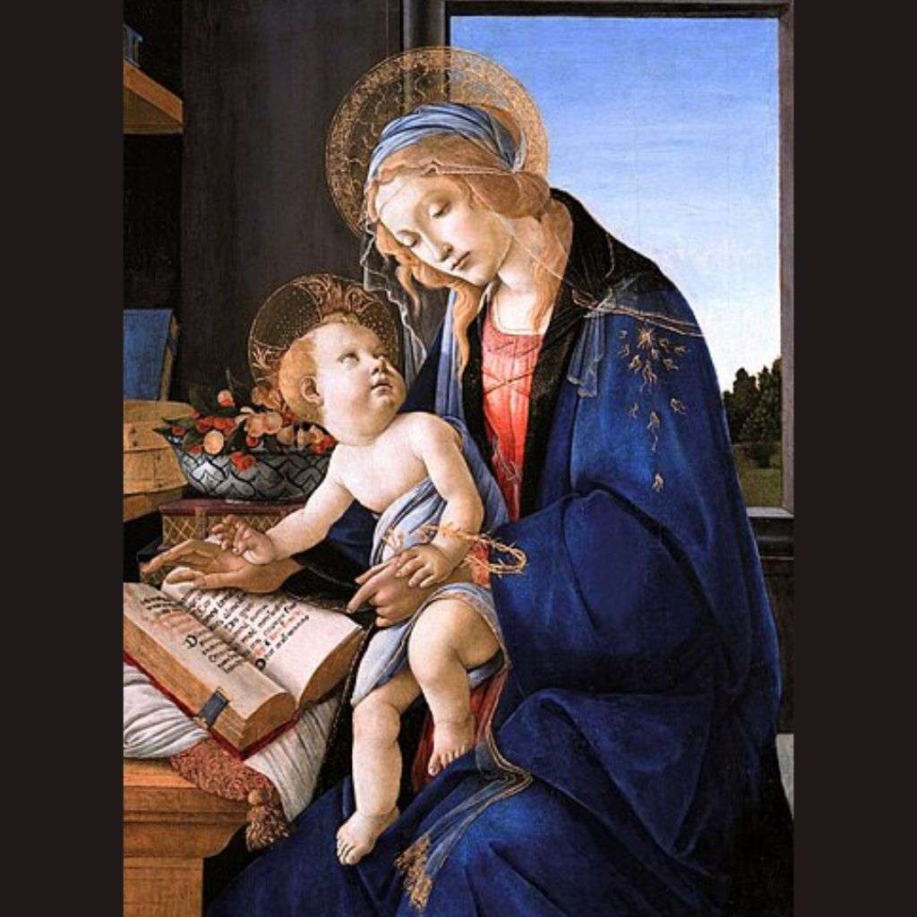 Madonna del Libro di Botticelli