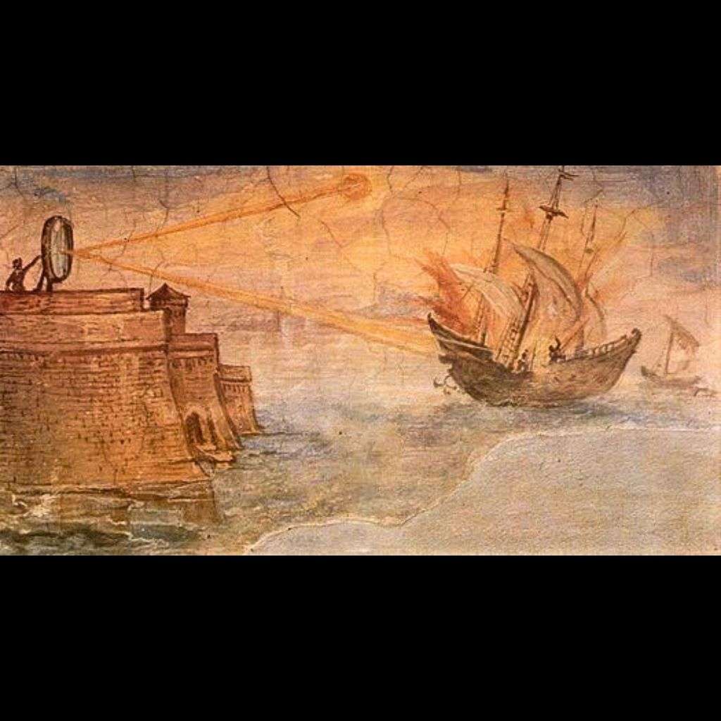 Specchi Ustori Archimede Siracusa