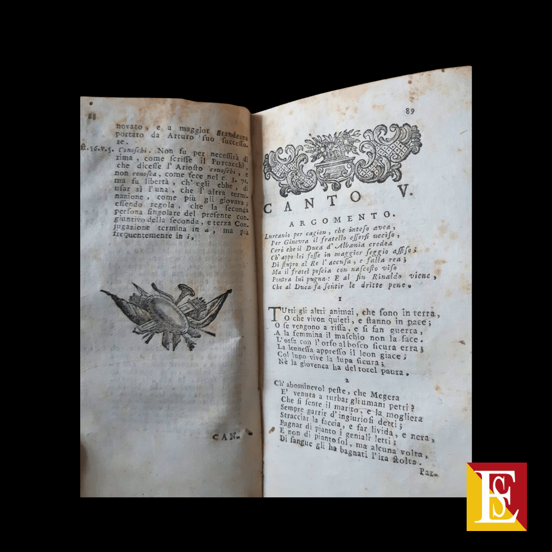 Opere di Ludovico Ariosto – Tomo Primo (1760) - immagine 4