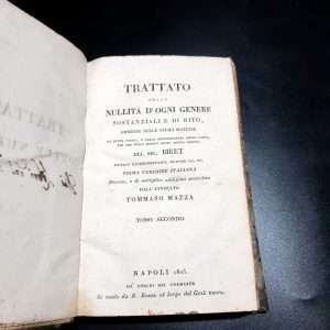 Trattato delle nullità d'ogni genere (1825)