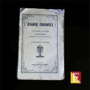ragione filosofica e cattolica libro antico