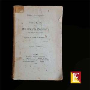 bibliografia epoca napoleonica libro raro Alberto Lumbroso 1896