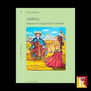 Copertina libro Amina Federico II e la fanciulla di Entella
