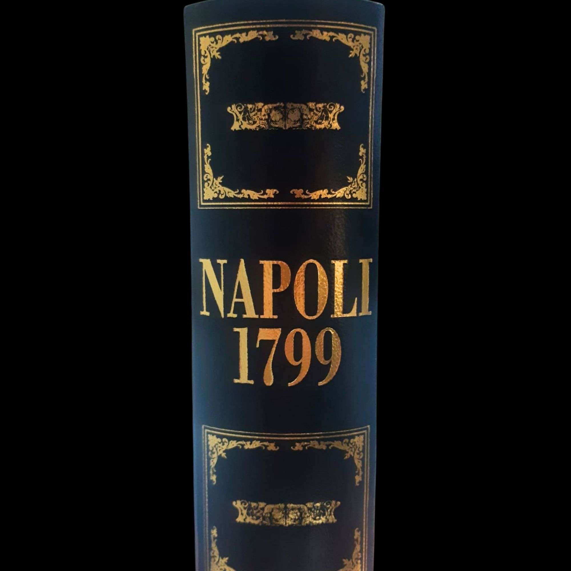 Napoli 1799 edizione di pregio – dorso in pelle con fregi in oro