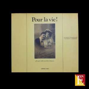cartoline matrimonio d’epoca copertina libro Pour la vie Spadanuda Lorefice