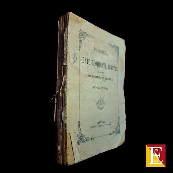 Raccolta di cento cinquanta sonetti e componimenti poetici – 1922 - immagine 2