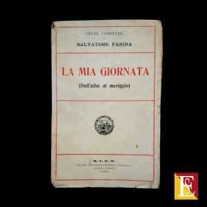 La mia giornata Farina copertina libro autobiografia 1910